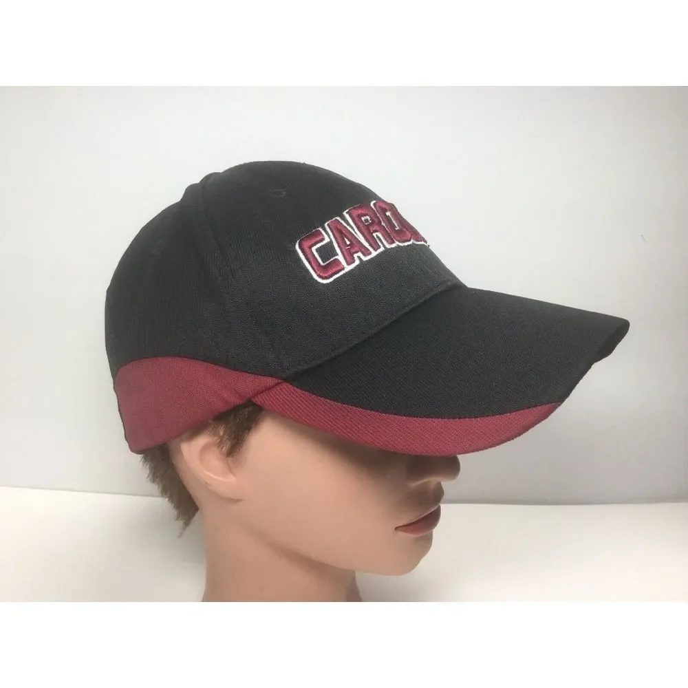 South Carolina Gamecocks Russell Athletic Adult Hat Black Crimson Strap Back‎